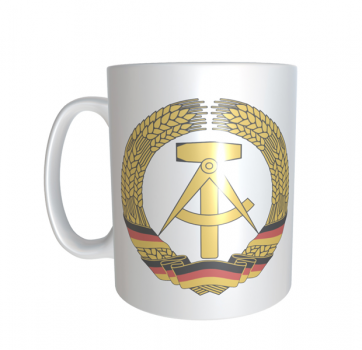 Kaffeetasse DDR Wappen